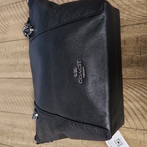 NWT Coach Leather Chain Kacey Purse